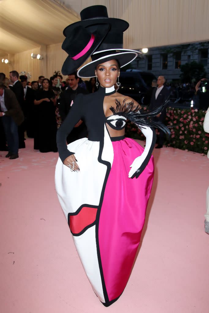 Janelle Monae at the 2019 Met Gala. The “camp” theme marked a progressive view of culture and fashion reflected in that year. - Credit: Rex/Shutterstock