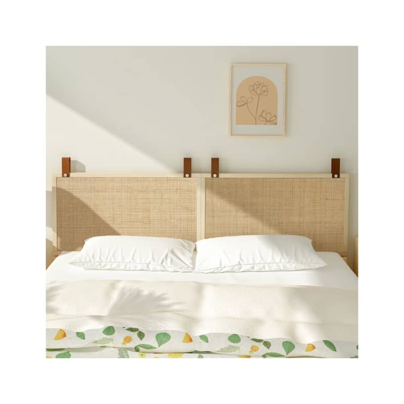 Terron Rattan Wall-Mounted Headboard