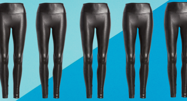 SPANX Faux Leather Leggings - Petite – The Bloom Label