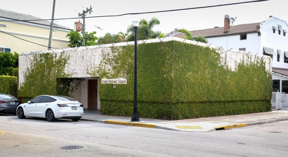 Kim and Todd Michael Glaser have sold, for a recorded $3.9 million, this office building at 175 Bradley Place in Palm Beach to a company controlled by plastic surgeon Dr. Norman Rowe and his wife, Mia.