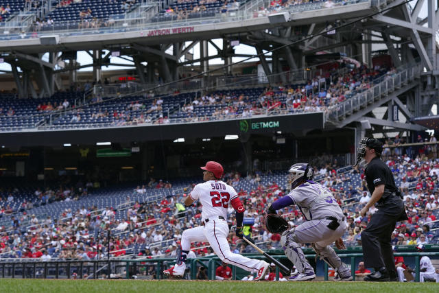 Juan Soto, Nelson Cruz homer to lead Nationals to win