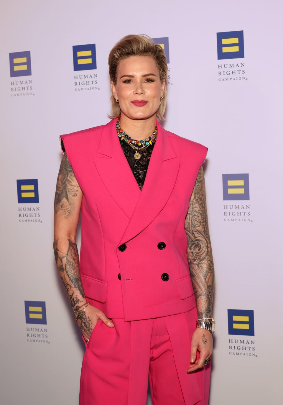 Ashlyn Harris was going through a divorce a month after Sophia Bush.