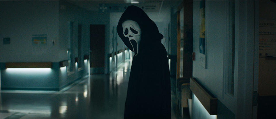 Ghostface in Scream. - Credit: Courtesy of Paramount Pictures and Spyglass Media Group