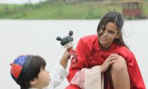 <p>Em “Negócio da China”, de 2008, Bruna Marquezine adotou o estilo oriental para interpretar Flor de Lyz, uma jovem apaixonada pela cultura chinesa.</p>