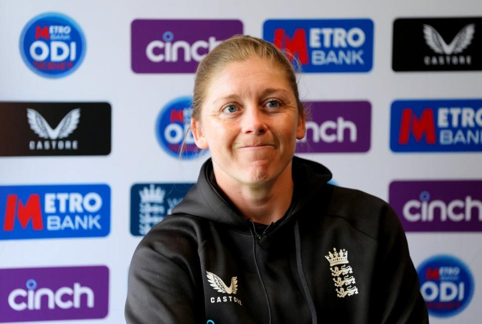 Heather Knight has been issued a fine for a historic blackface post on social media (Bradley Collyer/PA Wire)