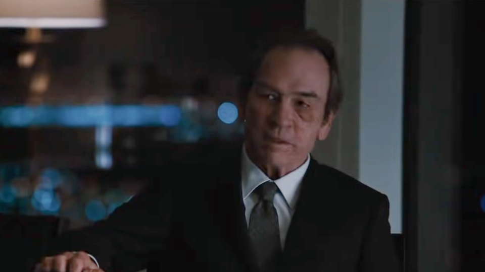 Tommy Lee Jones in Jason Bourne.