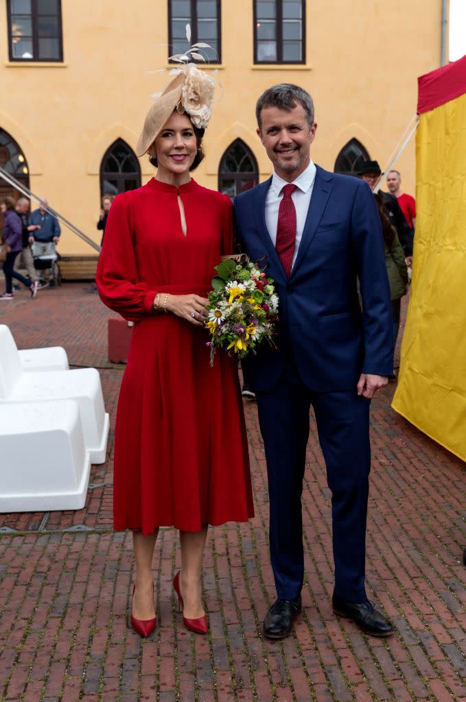 princess mary anniversary danish flag