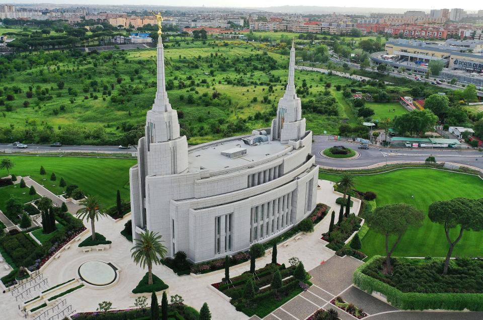 The Rome Italy Temple in Rome on Wednesday, May 10, 2023. | Jeffrey D. Allred, Deseret News