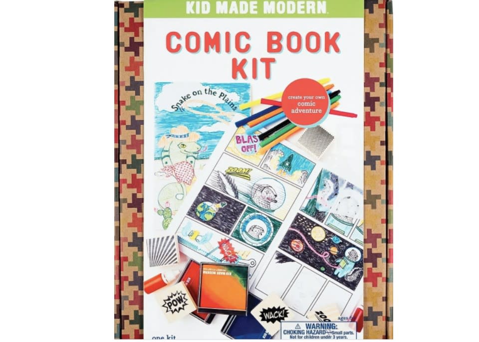 Comic Book Kit. (Image via Staples Canada)