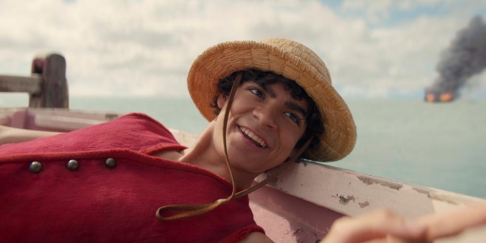 Iñaki Godoy as Monkey D. Luffy in Season 1 of One Piece (Netflix)