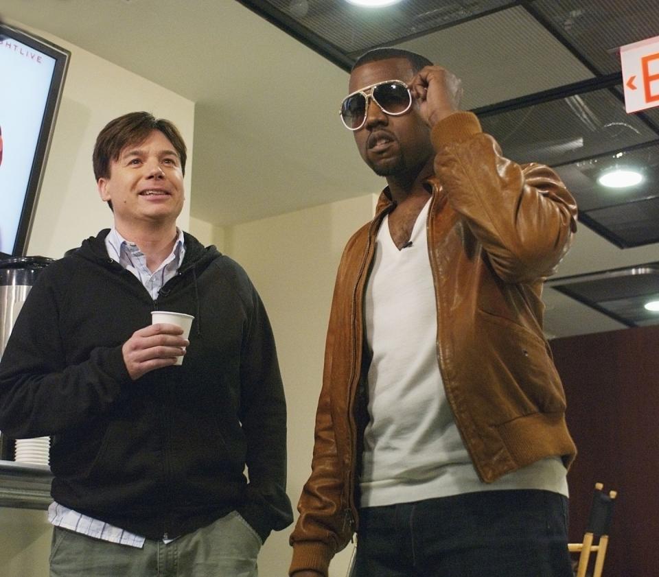 <p>Kanye has said a lot of things over the years that have gotten a lot of people talking, but one of his most memorable will always be the time he went off-script during a NBCUniversal telethon for Hurricane Katrina’s victims in 2005. Appearing opposite Mike Myers, Kanye <a href="http://www.huffingtonpost.com/entry/kanye-west-george-bush-black-people_us_55d67c12e4b020c386de2f5e" rel="nofollow noopener" target="_blank" data-ylk="slk:ad-libbed;elm:context_link;itc:0;sec:content-canvas" class="link ">ad-libbed</a>, concluding a speech about his relief-effort frustrations with “George Bush doesn’t care about black people.” The bold comment was the talk of cable news for days, and Dubya himself eventually <a href="http://www.npr.org/sections/thetwo-way/2010/11/03/131052717/bush-says-kanye-west-s-attack-was-low-point-of-his-presidency" rel="nofollow noopener" target="_blank" data-ylk="slk:called it;elm:context_link;itc:0;sec:content-canvas" class="link ">called it</a> the “all-time low” of his presidency.</p>