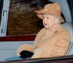 The royal couple greeted fans in Sandringham, England.