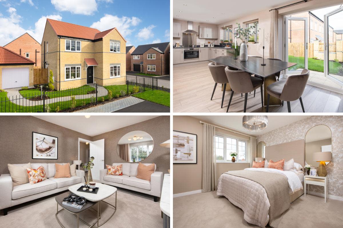 Developers Avant Homes North East has opened a four-bedroom family showhome at its £28m Brompton Mews development in Catterick <i>(Image: AVANT HOMES)</i>