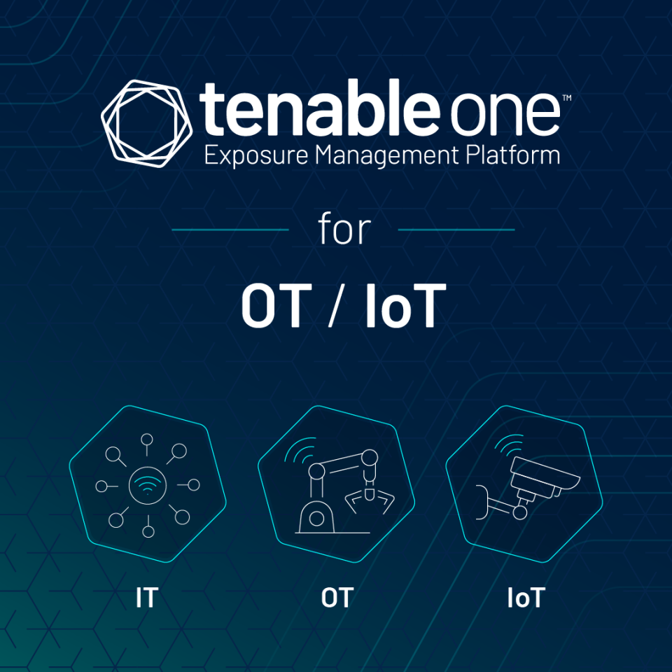 The Tenable One Exposure Management Platform integrates the Tenable OT Security solution to analyze all risk across enterprise and critical infrastructure environments, regardless of asset type