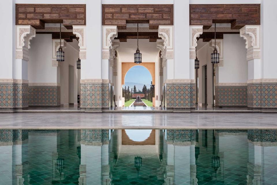 Exterior view from The Oberoi, Marrakech