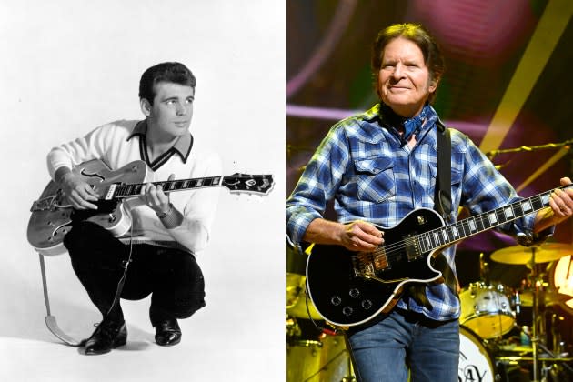 John Fogerty remembers Duane Eddy, the guitar innovator who died April 30 at 86. - Credit: Michael Ochs Archives/Getty Images; Steve Jennings/Getty Images