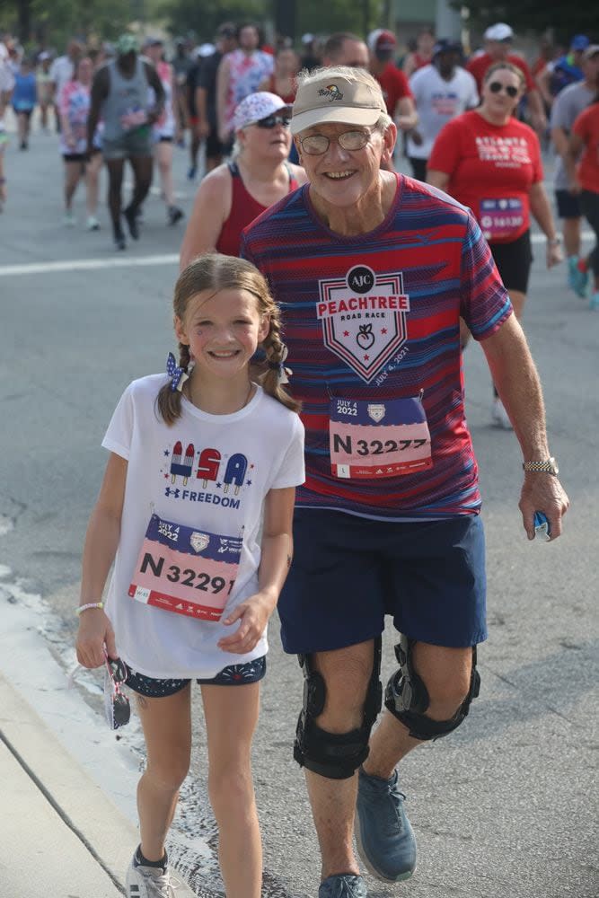 Here are some more photos from the 2022 Peachtree Road Race.