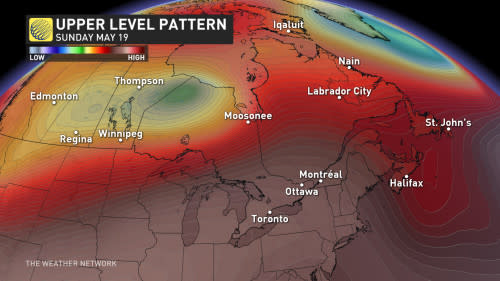 May 19 upper-level patter in Central Canada