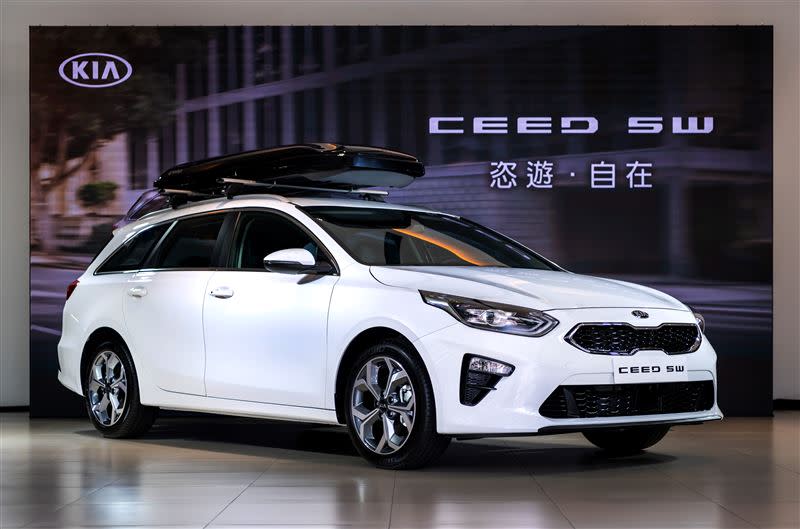 KIA領先全亞太市場，在台導入歐風旅行車Ceed Sportswagon。（圖／KIA提供）