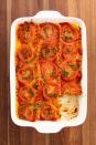 <p>A lasagne you can feel good about. </p><p>Get the <a href="https://www.delish.com/uk/cooking/recipes/a29844566/best-vegan-lasagna-recipe/" rel="nofollow noopener" target="_blank" data-ylk="slk:Vegan Lasagne;elm:context_link;itc:0;sec:content-canvas" class="link ">Vegan Lasagne</a> recipe.</p>