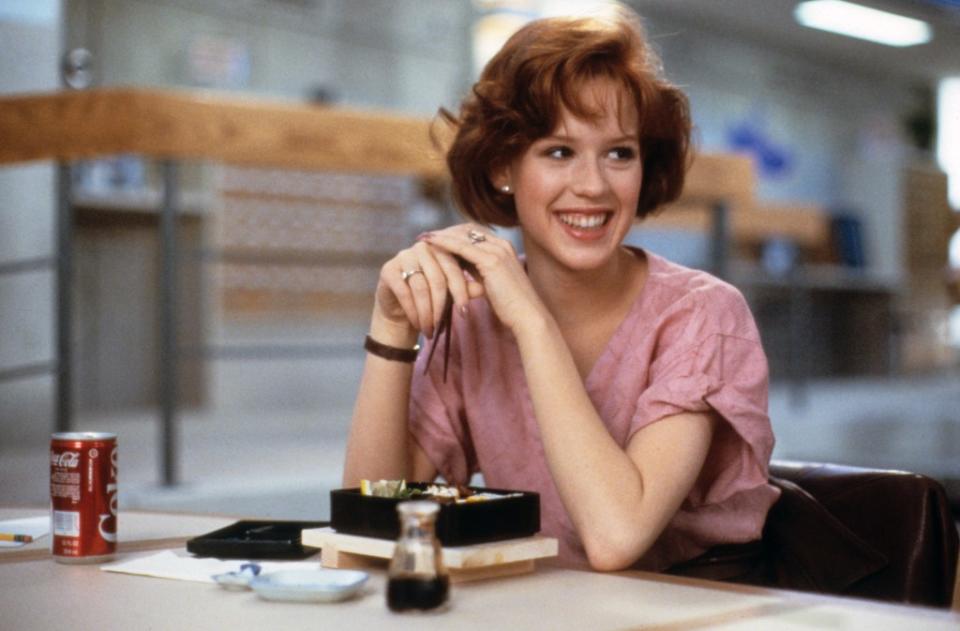 Ringwald as Claire in 1985’s “The Breakfast Club.” ©Universal/Courtesy Everett Collection