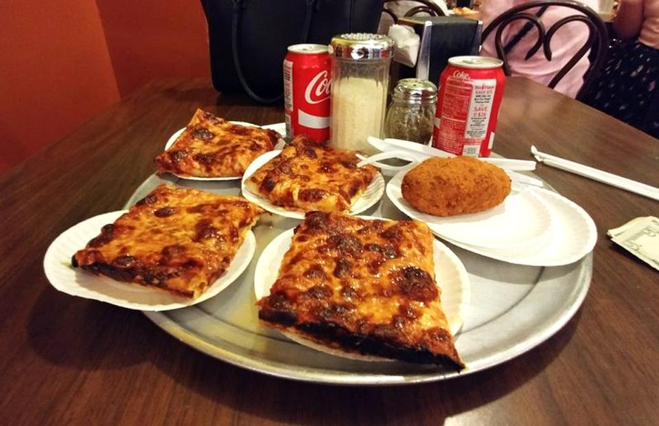 #56 Cheese Pie, Galleria Umberto (Boston, Massachusetts)