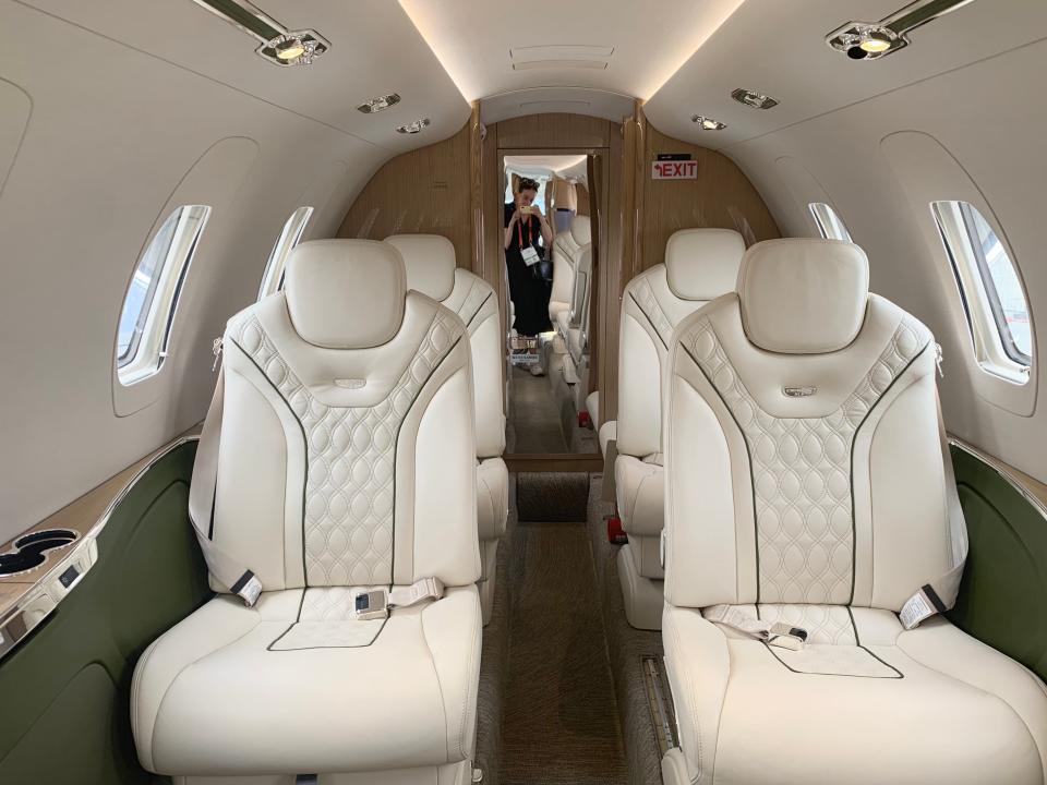 A look inside the Cessna Citation XLS Gen2.