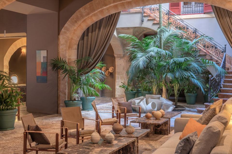 Can Cera is a 17th-century palace that boasts lofty stone arches and a sweeping marble staircase (It Mallorca)