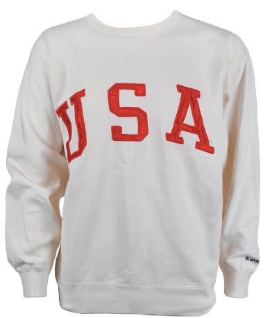 The cream-colored sweatshirt that sold for more than $7,500, (Photo: RR AUCTION)