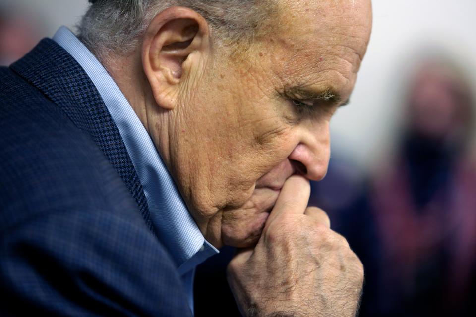 <p>Rudy Giuliani </p> (AP)