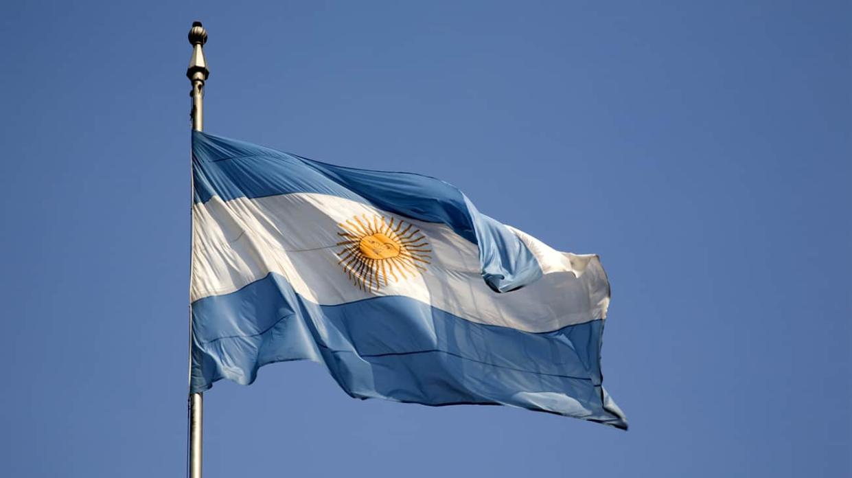 Argentinan Flag. Stock photo: Getty Images