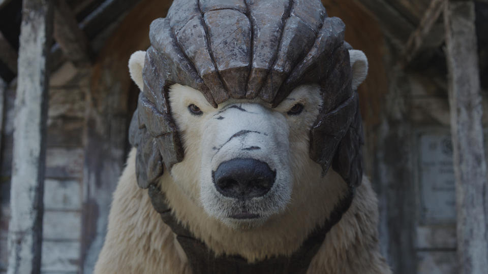 Iorek Byrnison in His Dark Materials (BBC)