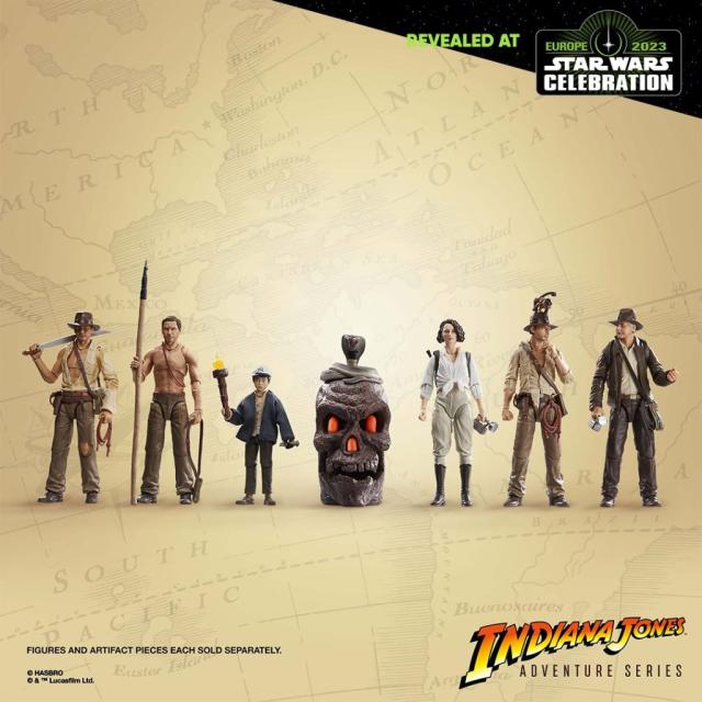 Hasbro Announces Waves 2 and 3 of Indiana Jones Figures, More