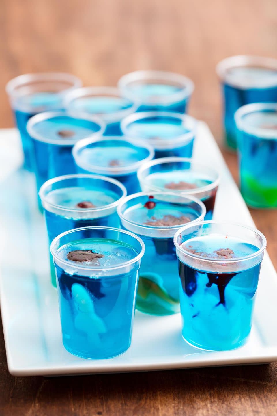 Shark Attack Jell-O Shots