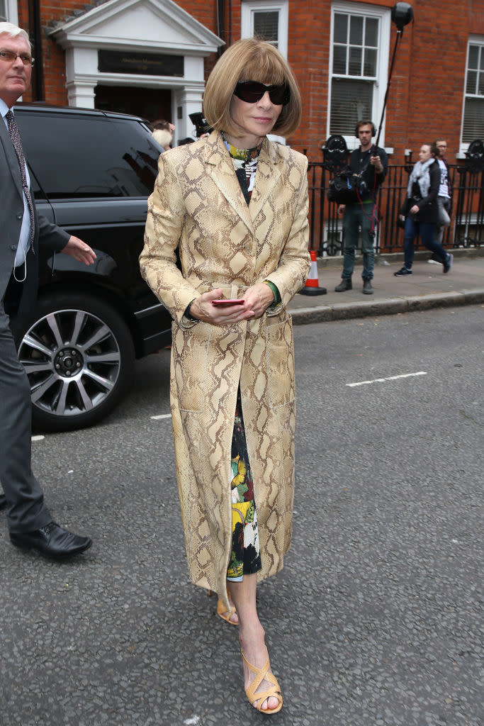 Anna Wintour at J.W. Anderson