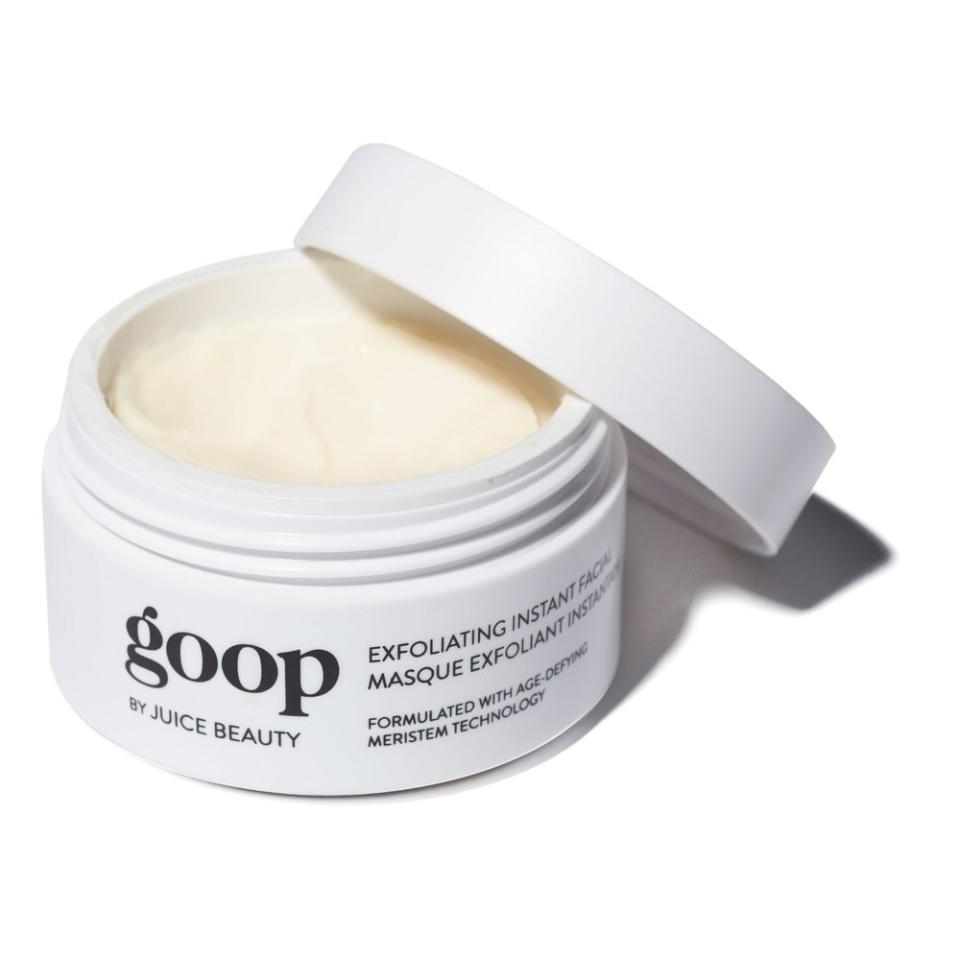 Goop Exfoliating Instant Facial, $125 $100, credobeauty.com