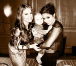 Celebrity Twitpics: Selena Gomez tweeted an adorable snap of herself with Vanessa Hudgens and a baby on the set of their latest movie. She tweeted it alongside the caption: “Not a bad day in the office.”