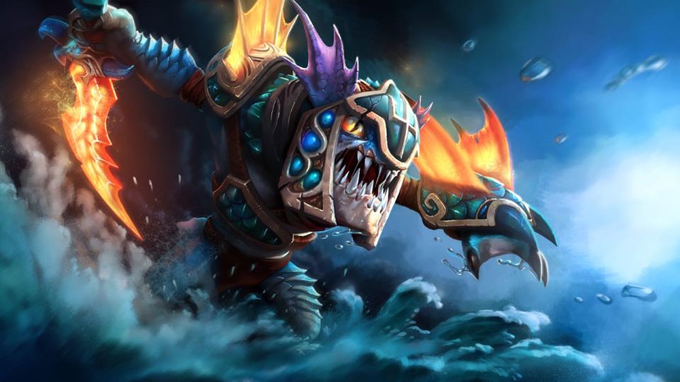 Slark's new changes have allowed the hero to come back into the competitive scene. (Photo: Valve Software)