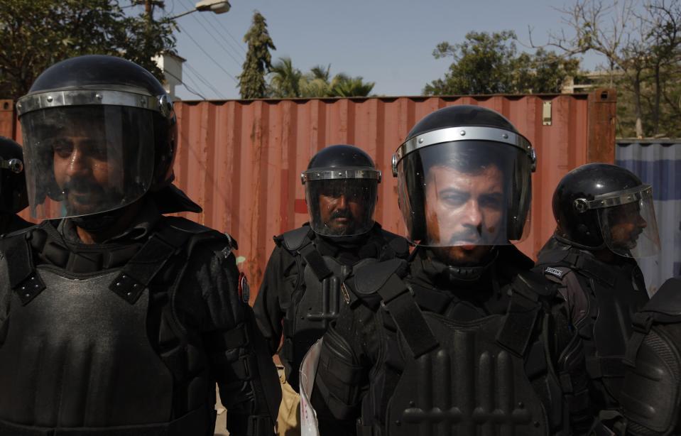 Anti-Charlie rally in Pakistan