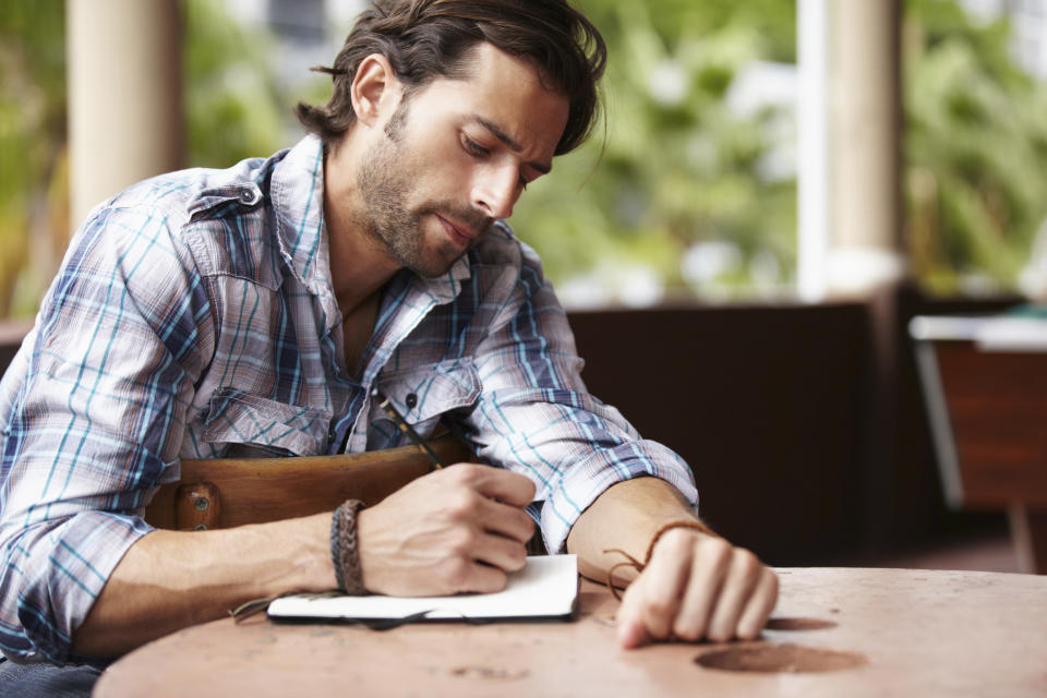 Journaling is a top tip to try and combat stress on a daily basis. (Getty Images)