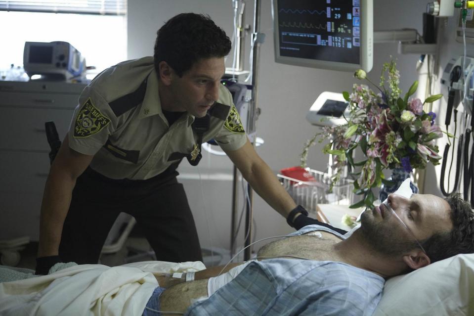 Jon Bernthal as Shane and Andrew Lincoln as Rick in ‘The Walking Dead’ (Photo: AMC)