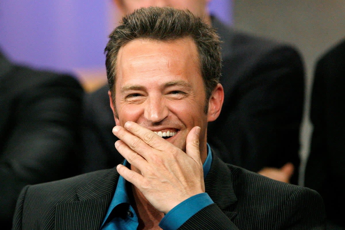 Matthew Perry said he hoped he would be remembered for his work helping others with substance use issues  (REUTERS)