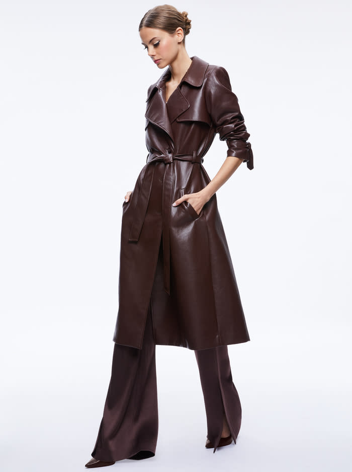 <p><a href="https://go.redirectingat.com?id=74968X1596630&url=https%3A%2F%2Fwww.aliceandolivia.com%2FELICIA-VEGAN-LEATHER-TRENCH-COAT%2FCL000J16402D271.html&sref=https%3A%2F%2Fwww.townandcountrymag.com%2Fstyle%2Ffashion-trends%2Fg39829385%2Fonly-murders-in-the-building-fashion%2F" rel="nofollow noopener" target="_blank" data-ylk="slk:Shop Now;elm:context_link;itc:0;sec:content-canvas" class="link ">Shop Now</a></p><p>ELICIA VEGAN LEATHER TRENCH COAT</p><p>$895.00</p><p>aliceandolivia.com</p>