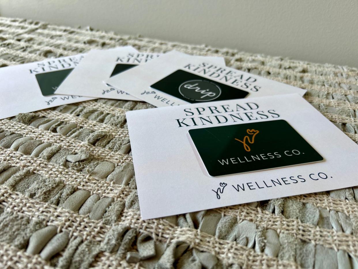 Wellness Co. in Zeeland will hand out gift cards to clients throughout the month of April as a way to promote kindness in the practice and across West Michigan.