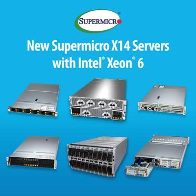 New Supermicro X14 Servers with Intel Xeon 6