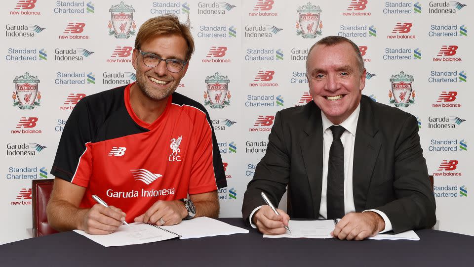 Klopp joined Liverpool from Borussia Dortmund back in October, 2015. - Andrew Powell/Liverpool FC/Getty Images