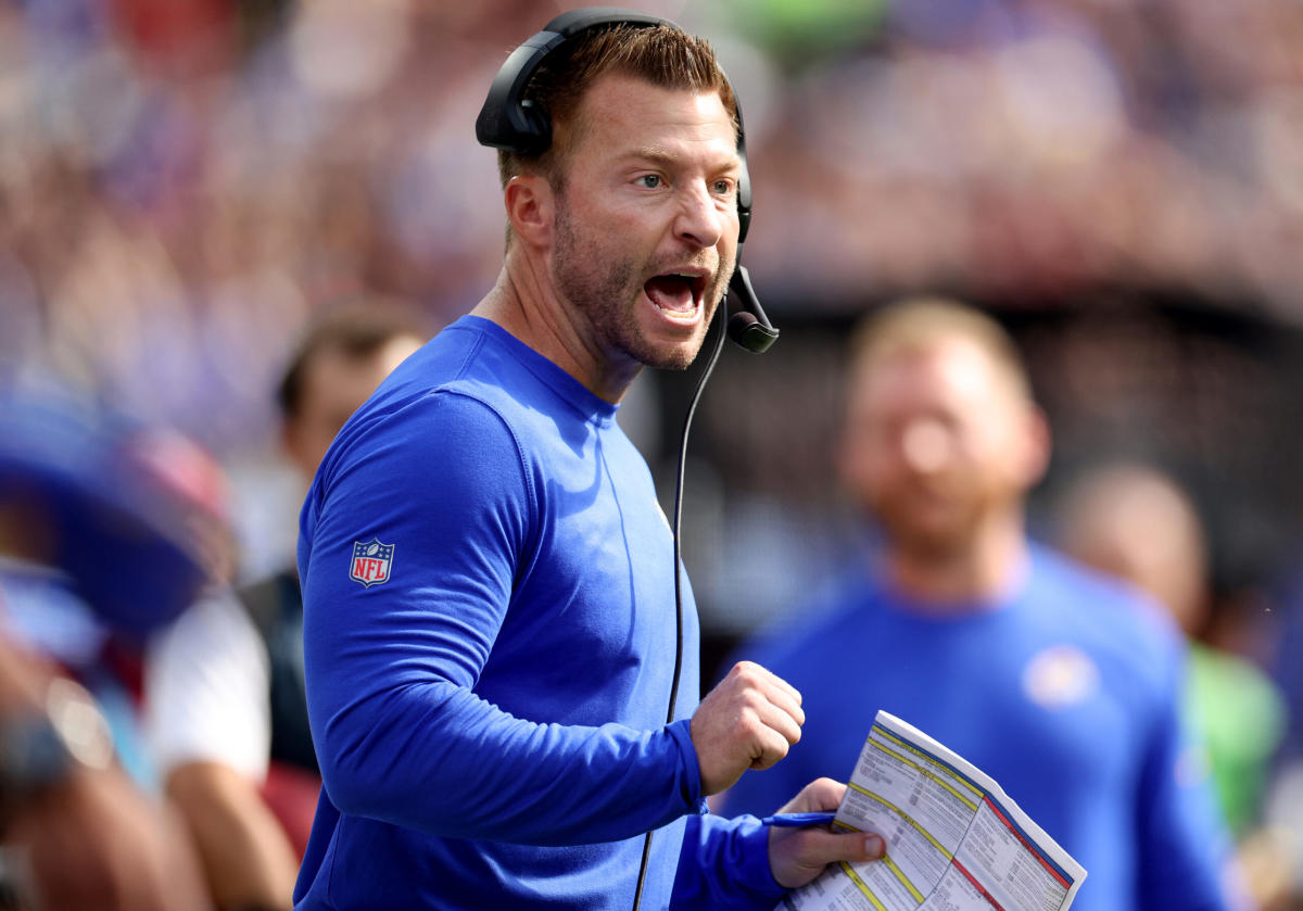 How have Rams fared in Week 1 games under Sean McVay?