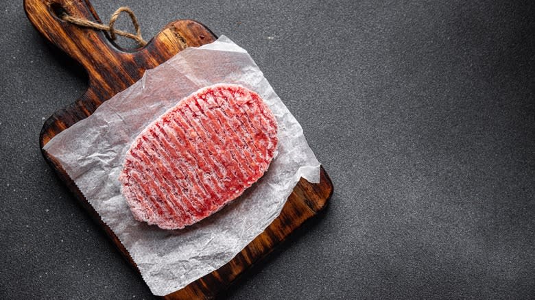 frozen steak