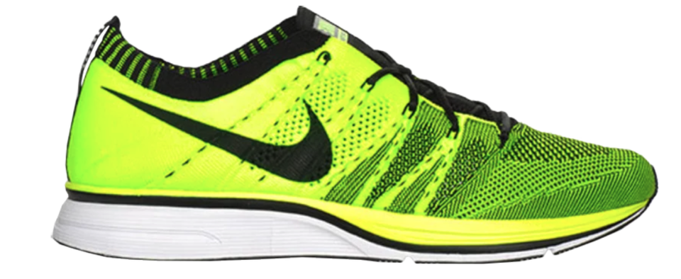 nike,Nike Flyknit Trainer+ Volt Black, nike flyknit