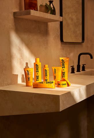 <p>The Shop</p> LeBron James' The Shop Men's Grooming Line products